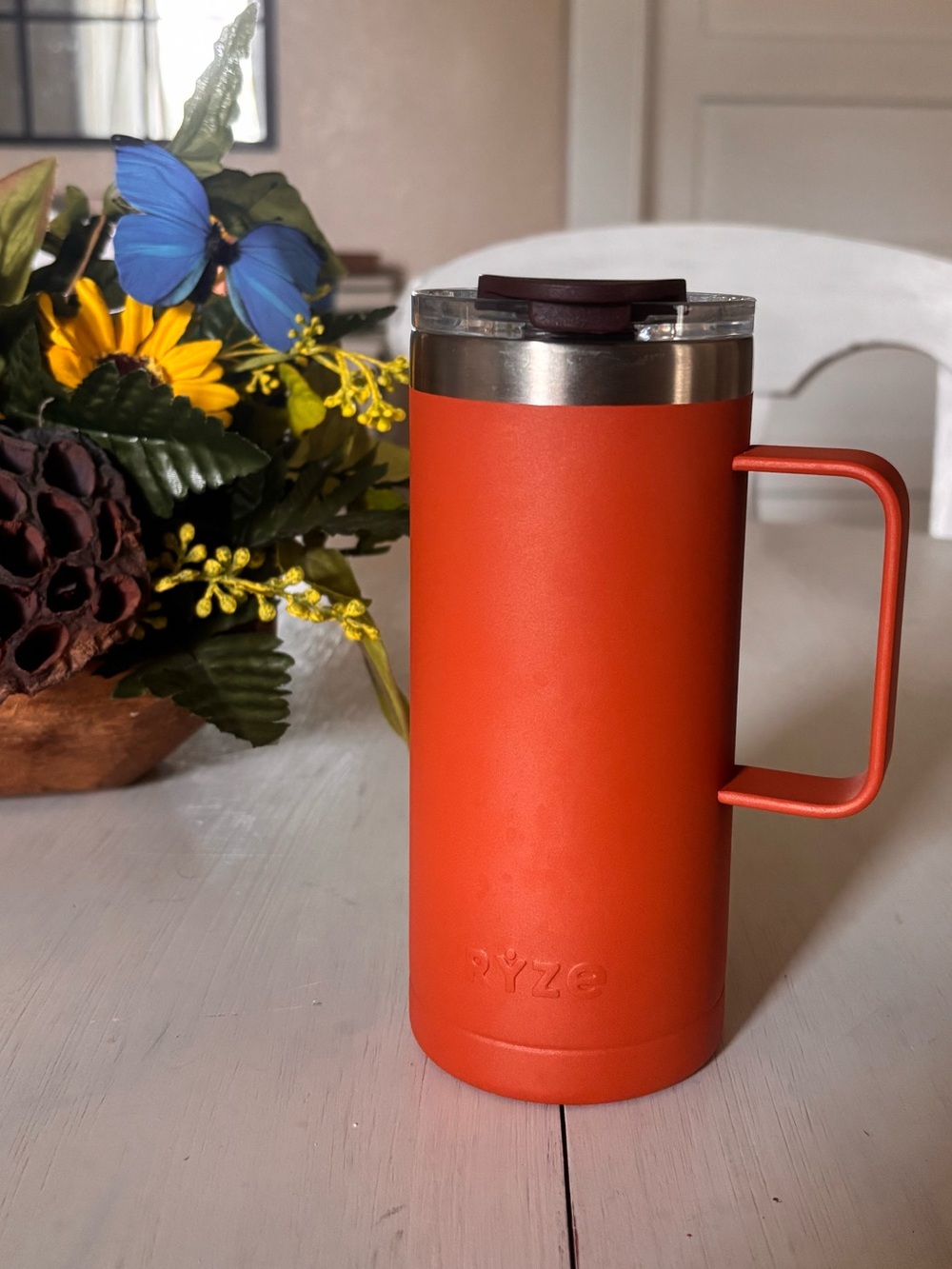 Ryse 15oz Travel Mug with Handle